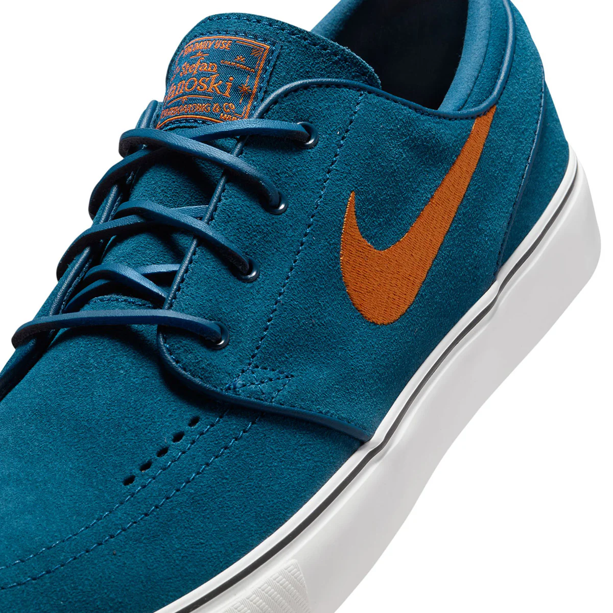 SB Zoom Janoski OG+ 'Blue Force/Blue Force/Summit White/Campfire Orange' - Image 5