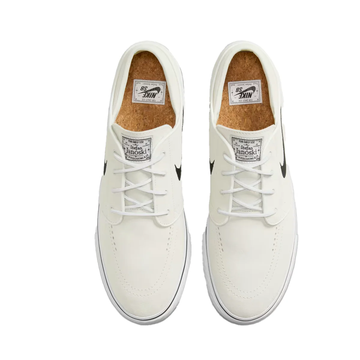 SB Zoom Janoski OG+ 'SUMMIT WHITE/BLACK/SUMMIT WHITE/WHITE' - Image 5