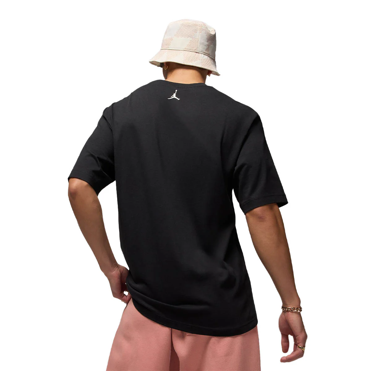 Jordan Short Sleeve Goat Tee 'Black' - Image 3