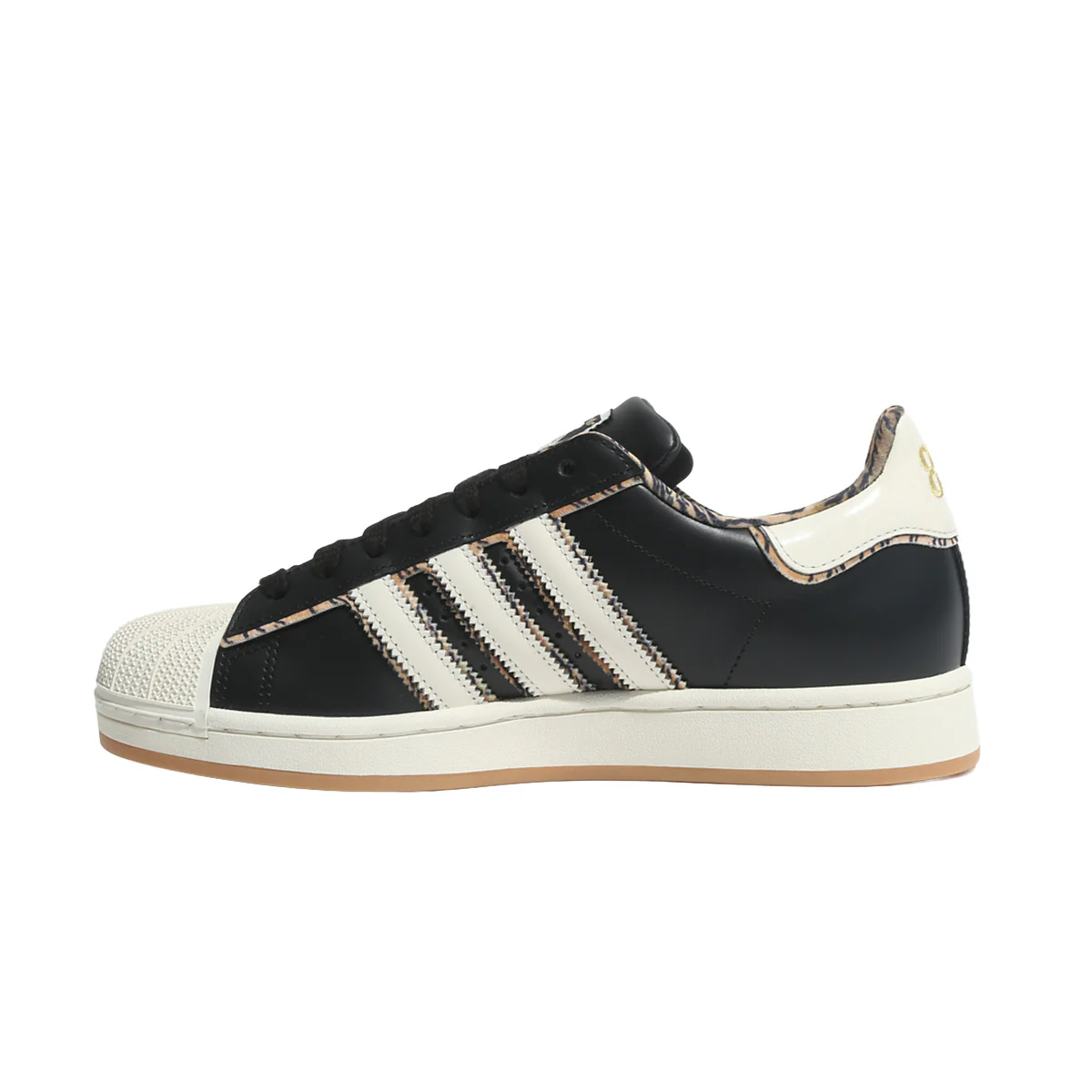ADIDAS ORIGINALS + RANVEER SINGH SUPERSTAR 'CORE BLACK/OFF WHITE/CORE BLACK' - Image 2