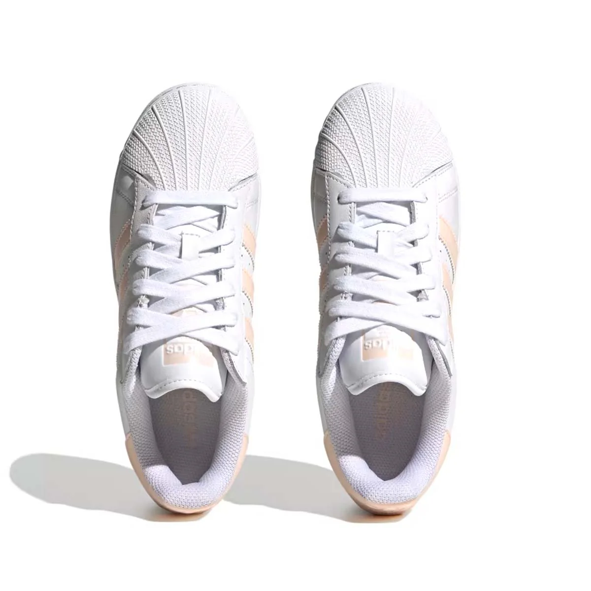 Wmns Superstar XLG 'White Bliss Orange' - Image 5
