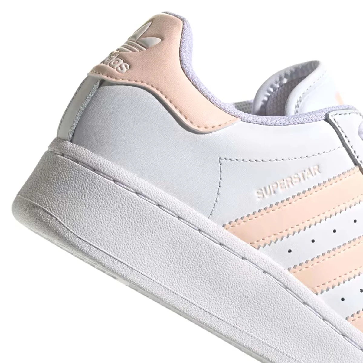 Wmns Superstar XLG 'White Bliss Orange' - Image 7