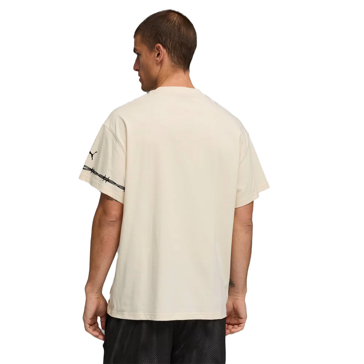 Swish N Ink Tee 'Alpine Snow' - Image 3