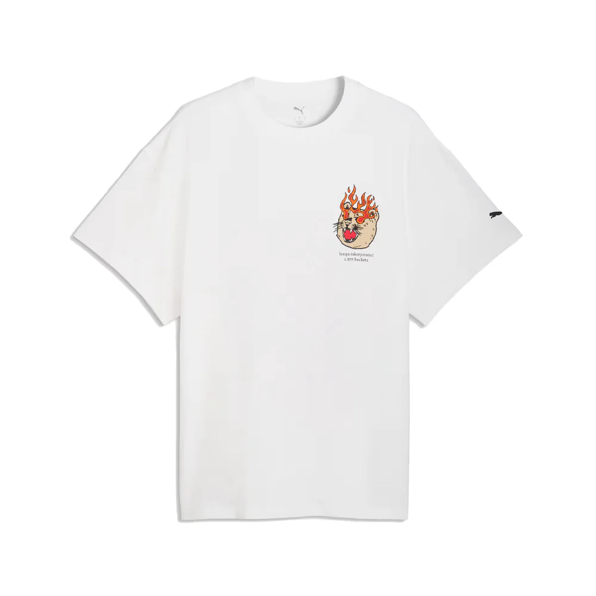 Swish N Ink Tee 'White' - Image 4