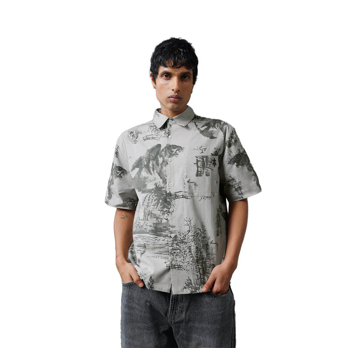 The Terrain Shirt in Green