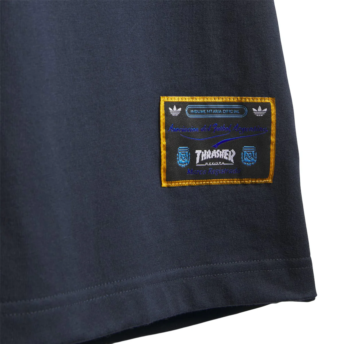 + THRASHER + AFA ARGENTINA TEE 'Night Navy' - Image 4