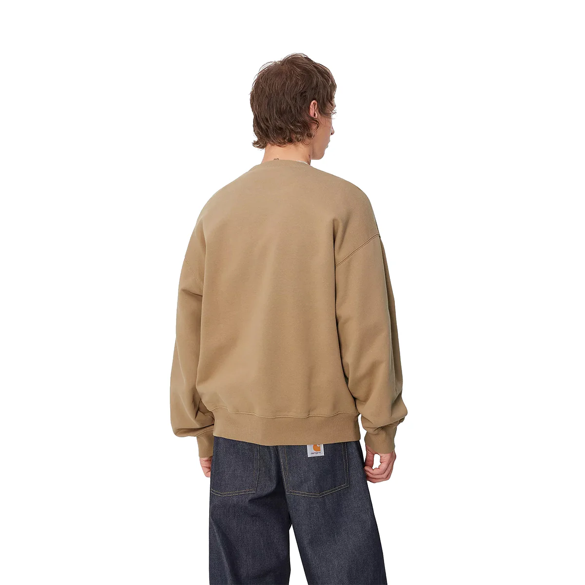 WIP Cross Screw Sweatshirt 'Peanut/White' - Image 3