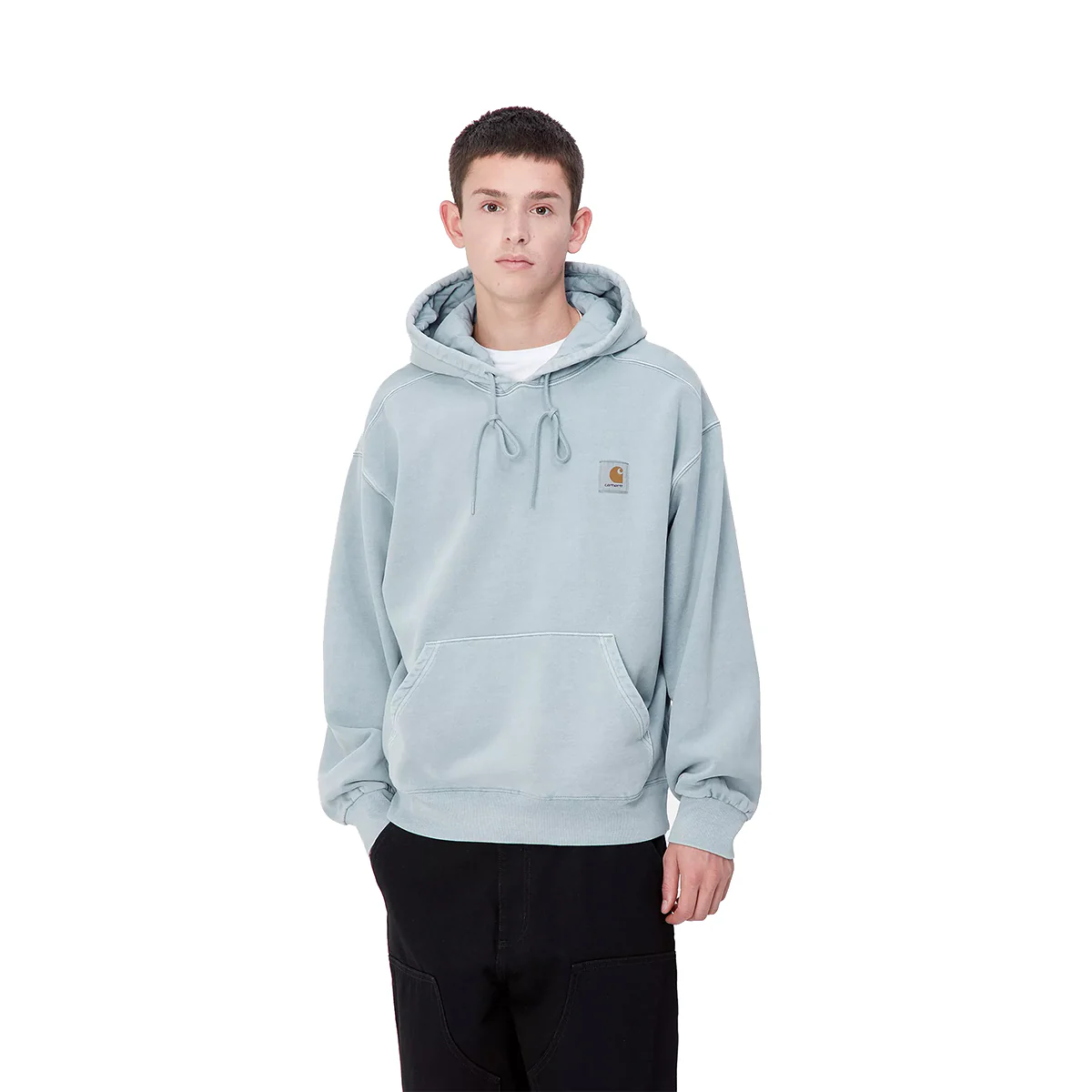 WIP Vista Hoodie 'Dusty Ice Garment Dyed' - Image 2