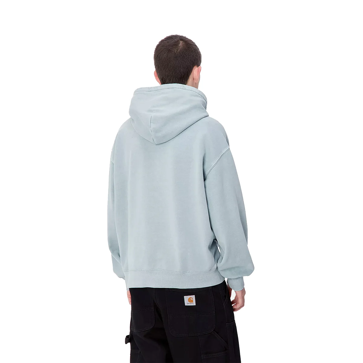 WIP Vista Hoodie 'Dusty Ice Garment Dyed' - Image 3