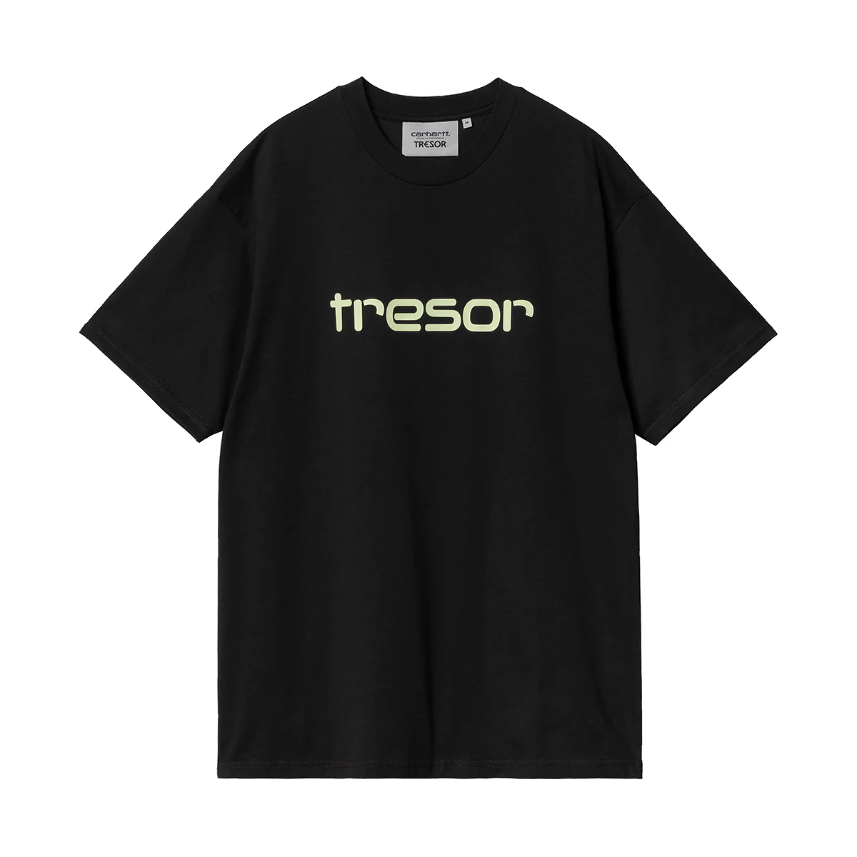 WIP + Tresor Techno Alliance T-Shirt 'Black/Glow Green'