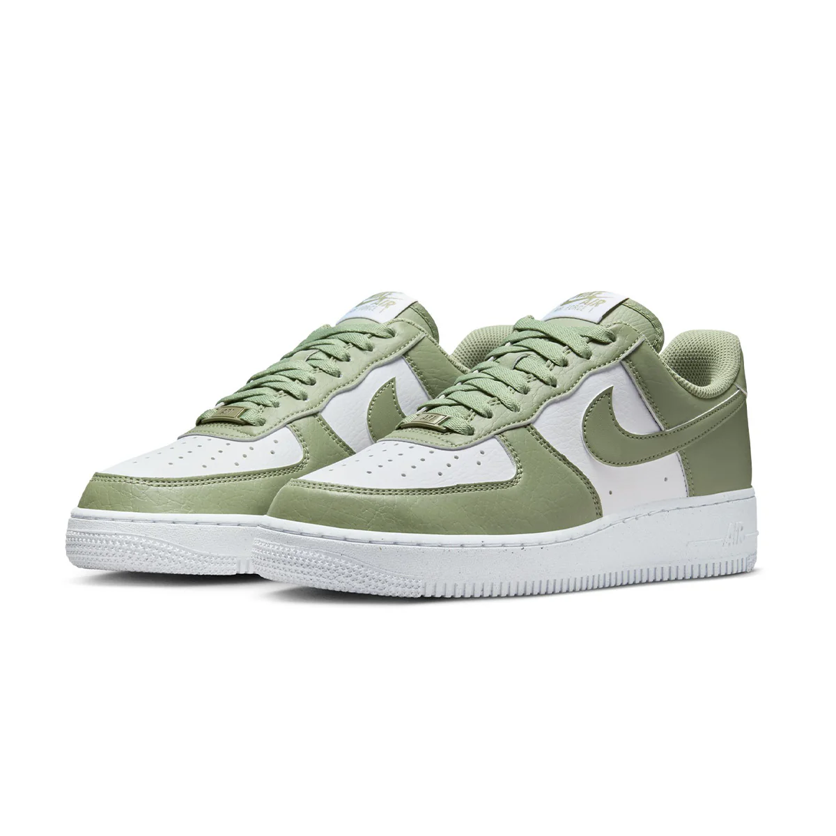 Wmns Air Force 1 '07 NN 'White/Oil Green' - Image 2