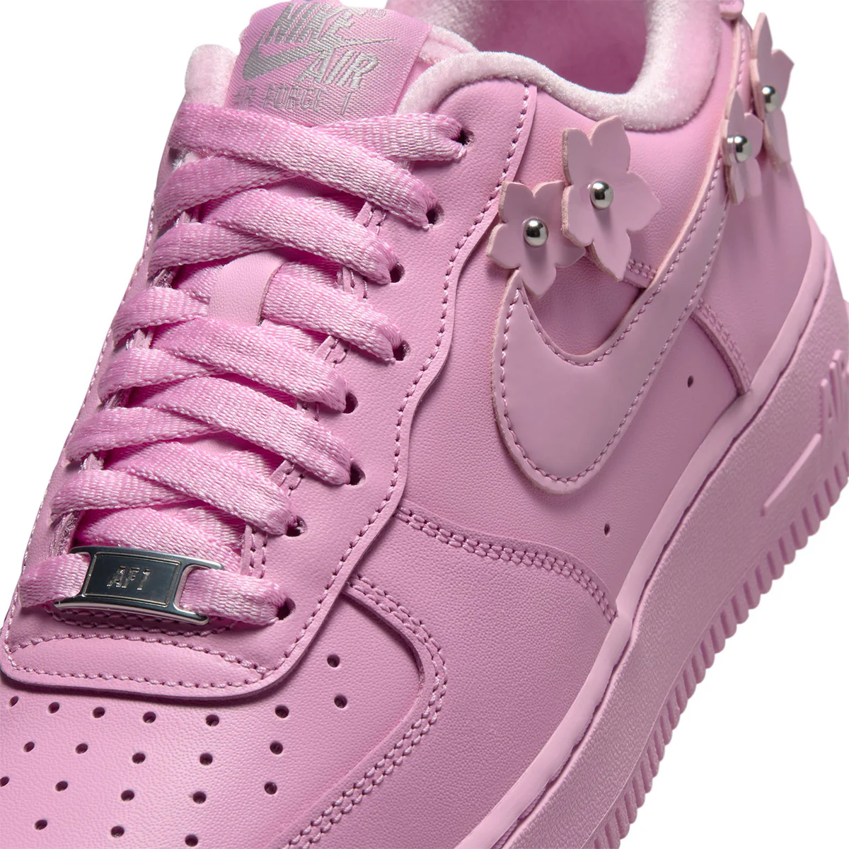 Wmns Air Force 1 '07 'PINK RISE/PINK RISE/PINK FOAM' - Image 7