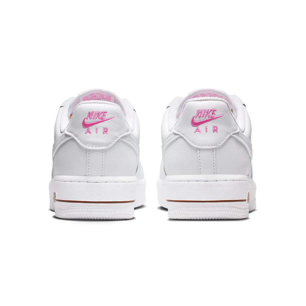 Wmns Air Force 1 '07 SE 'WHITE/WHITE/PLAYFUL PINK/FAUNA BROWN' - Image 5