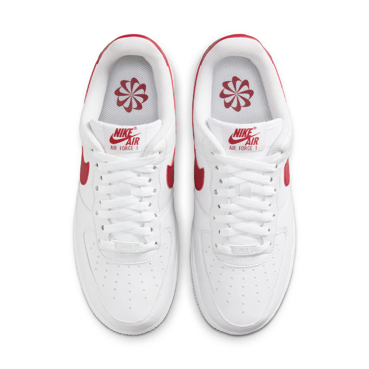Wmns Air Force 1'07 NN 'WHITE/TEAM CRIMSON' - Image 4