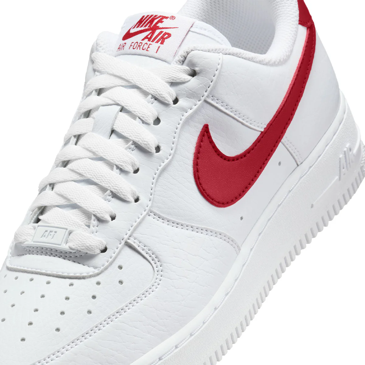 Wmns Air Force 1'07 NN 'WHITE/TEAM CRIMSON' - Image 6