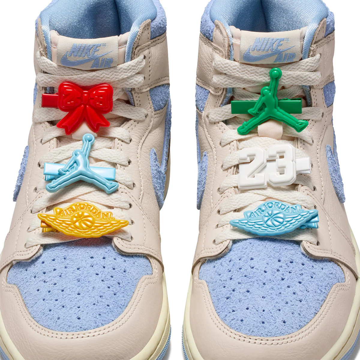 Wmns Air Jordan 1 Retro High OG 'PALE IVORY/PSYCHIC BLUE-COCONUT MILK' - Image 5