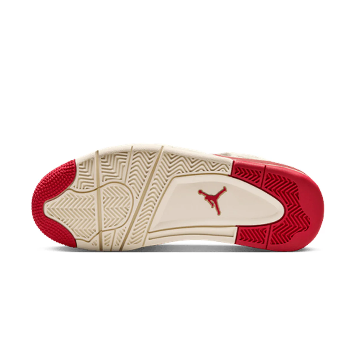 Wmns Air Jordan 4 Retro 'PALE IVORY/SIERRA RED/TOUGH RED' - Image 5