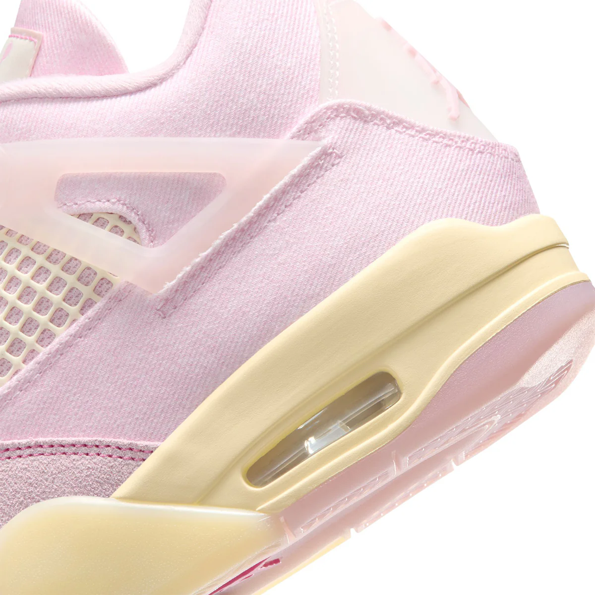 Wmns Air Jordan 4 Retro Pearl Pink/Iced Carmine' - Image 7
