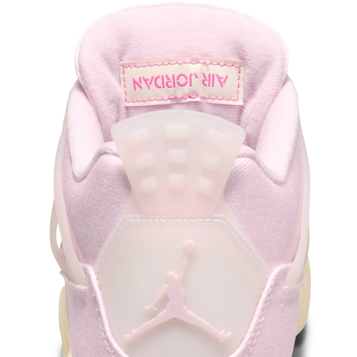Wmns Air Jordan 4 Retro Pearl Pink/Iced Carmine' - Image 8