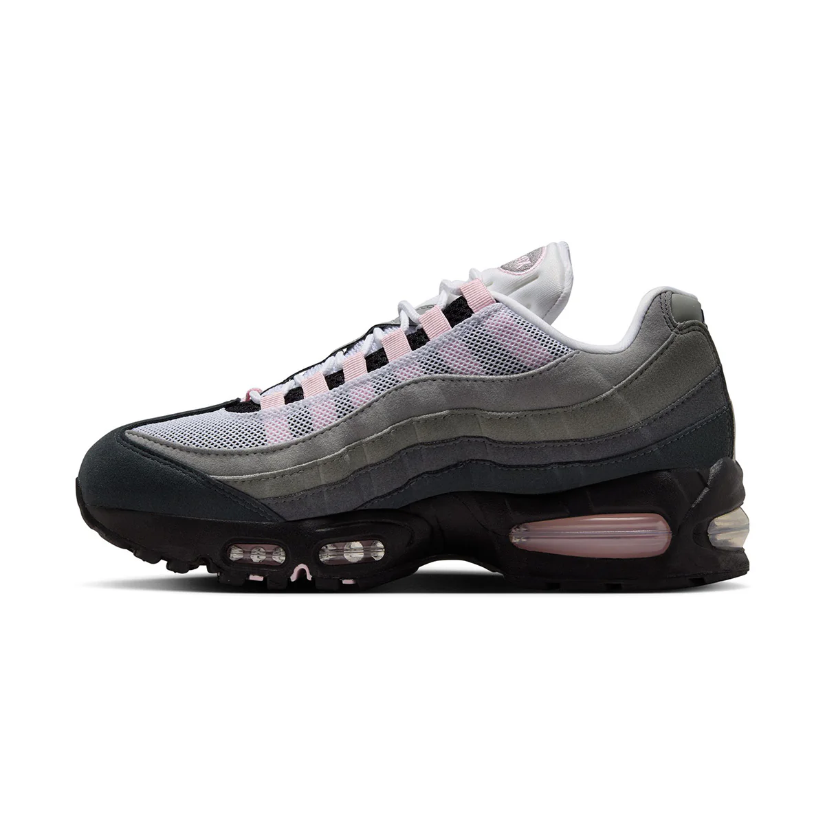 Wmns Air Max 95 Big Bubble 'BLACK/PINK FOAM/WHITE/REFLECT SILVER' - Image 3