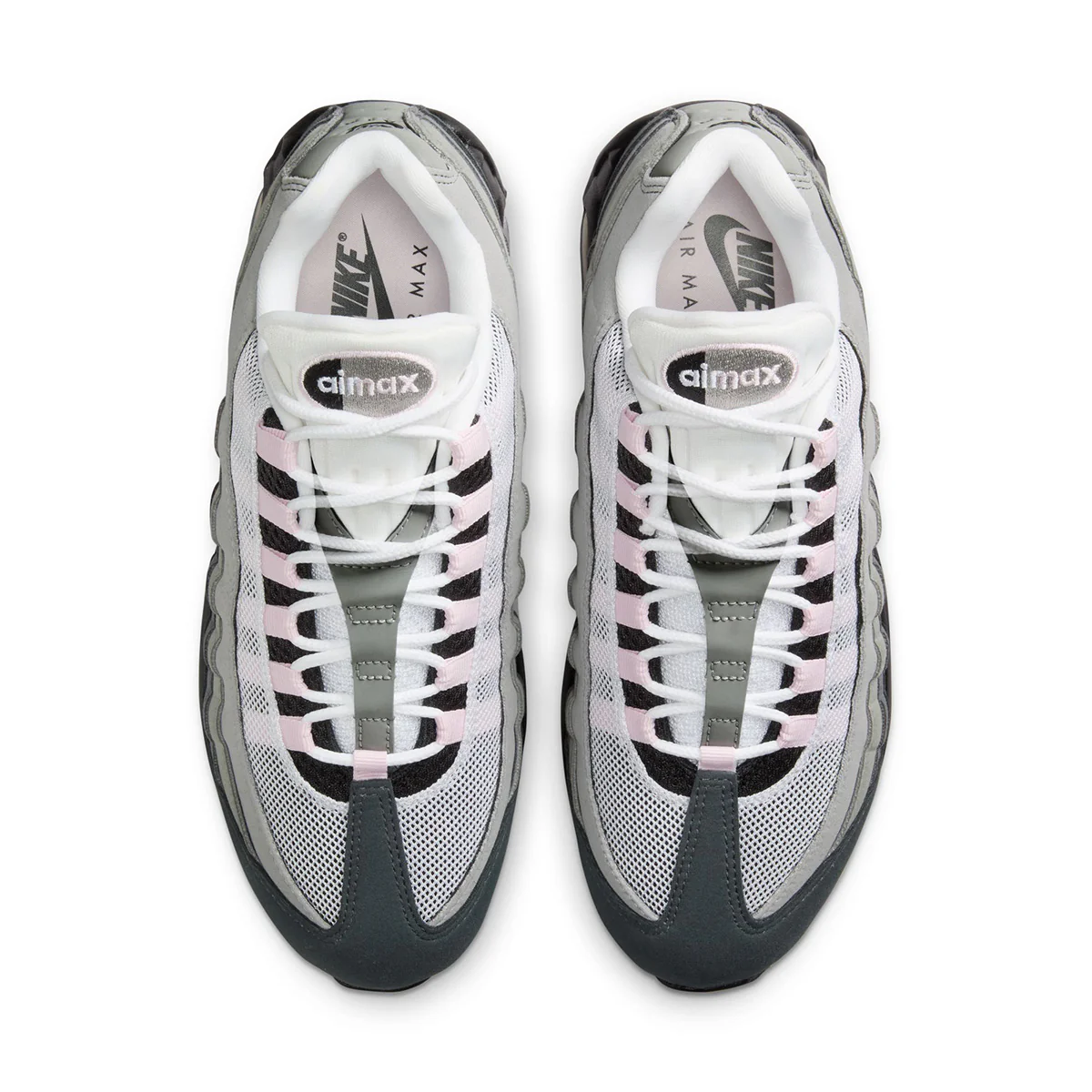 Wmns Air Max 95 Big Bubble 'BLACK/PINK FOAM/WHITE/REFLECT SILVER' - Image 4