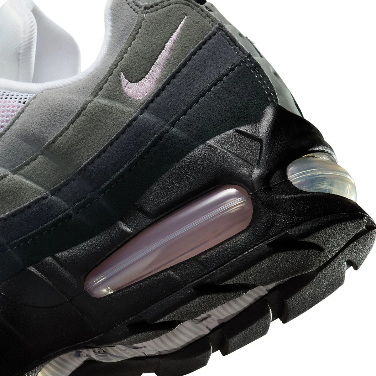 Wmns Air Max 95 Big Bubble 'BLACK/PINK FOAM/WHITE/REFLECT SILVER' - Image 8