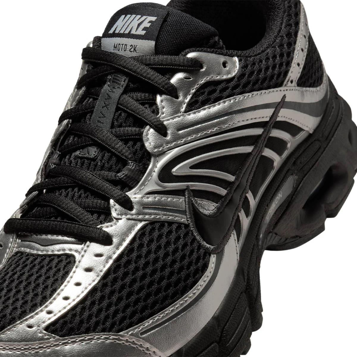 Wmns Air Max Moto 2K 'Black/Metallic Silver' - Image 6