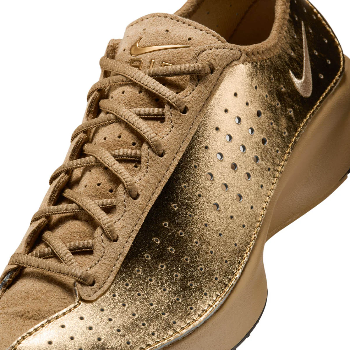 Wmns Air Superfly 'Metallic Gold/Black/Sport Turquoise/Parachute Beige' - Image 7