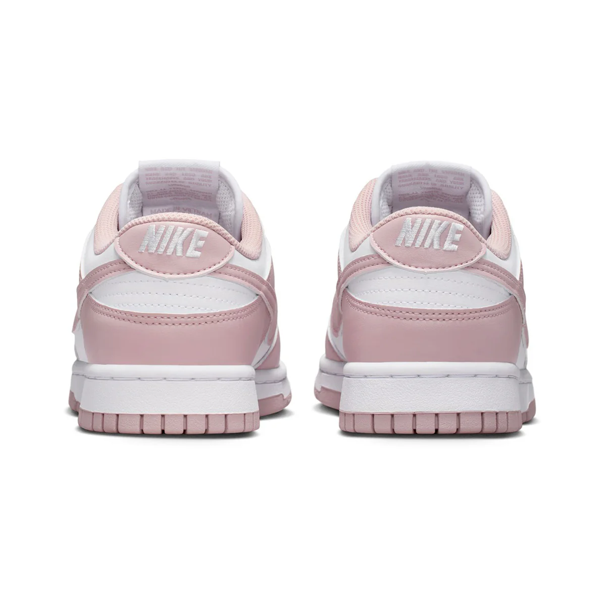 Wmns Dunk Low 'WHITE/PARTICLE ROSE/WHITE' - Image 5