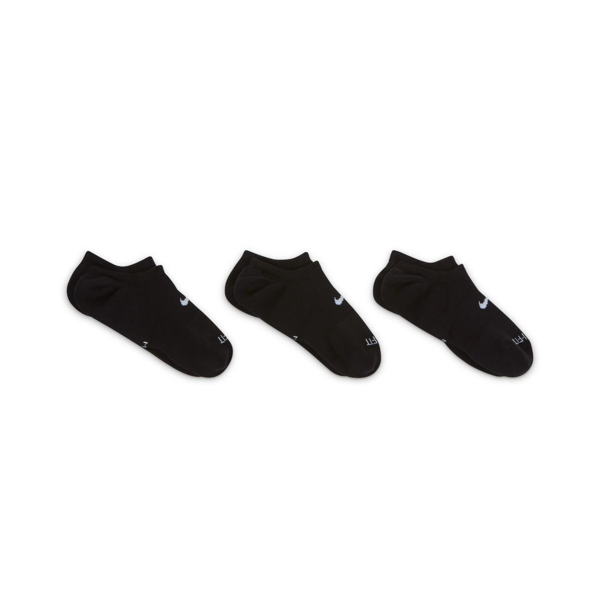 Wmns Everyday Plus Cushioned Footie 'Black' - Image 3