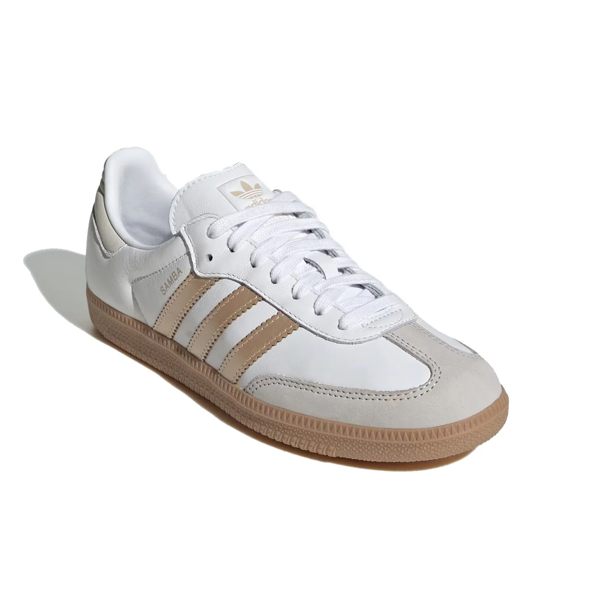 Wmns Samba OG 'Cloud White / Wonder Gold Met./ Grey One' - Image 4