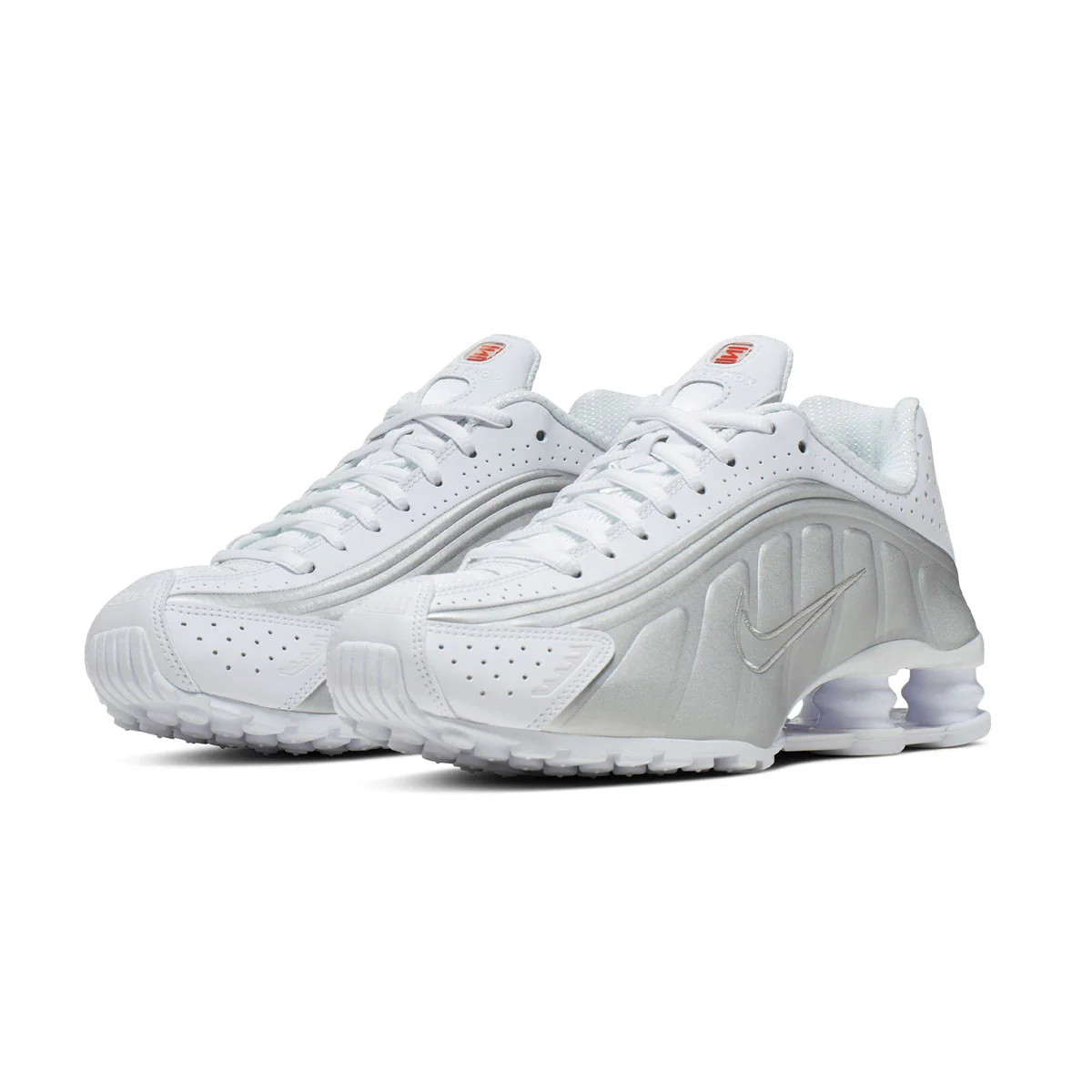 Wmns Shox R4 'White Metallic' - Image 2