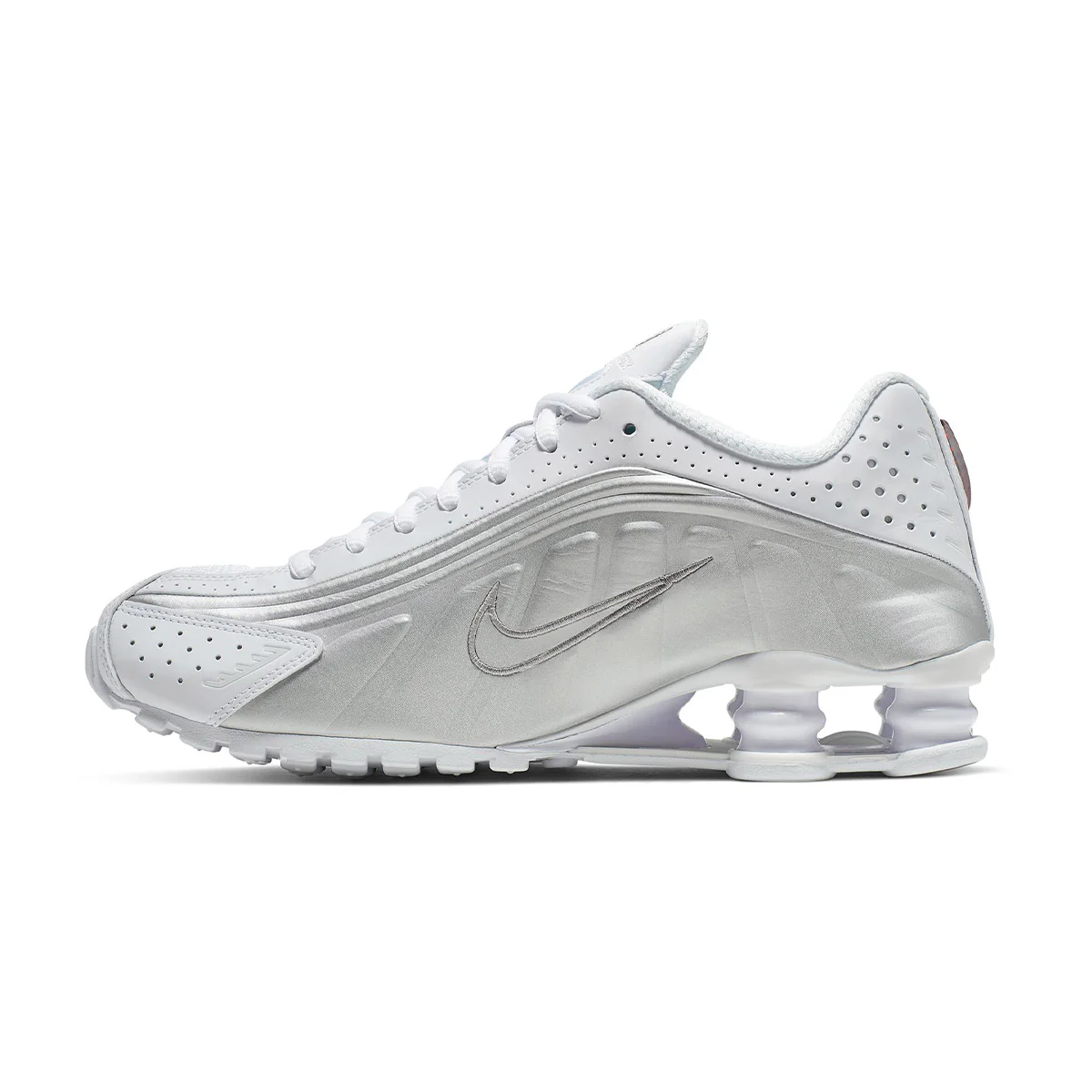 Wmns Shox R4 'White Metallic' - Image 3