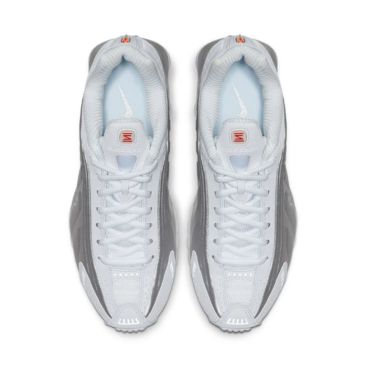 Wmns Shox R4 'White Metallic' - Image 4