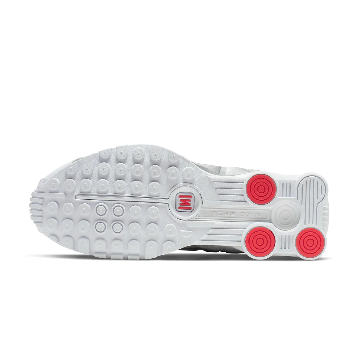 Wmns Shox R4 'White Metallic' - Image 6