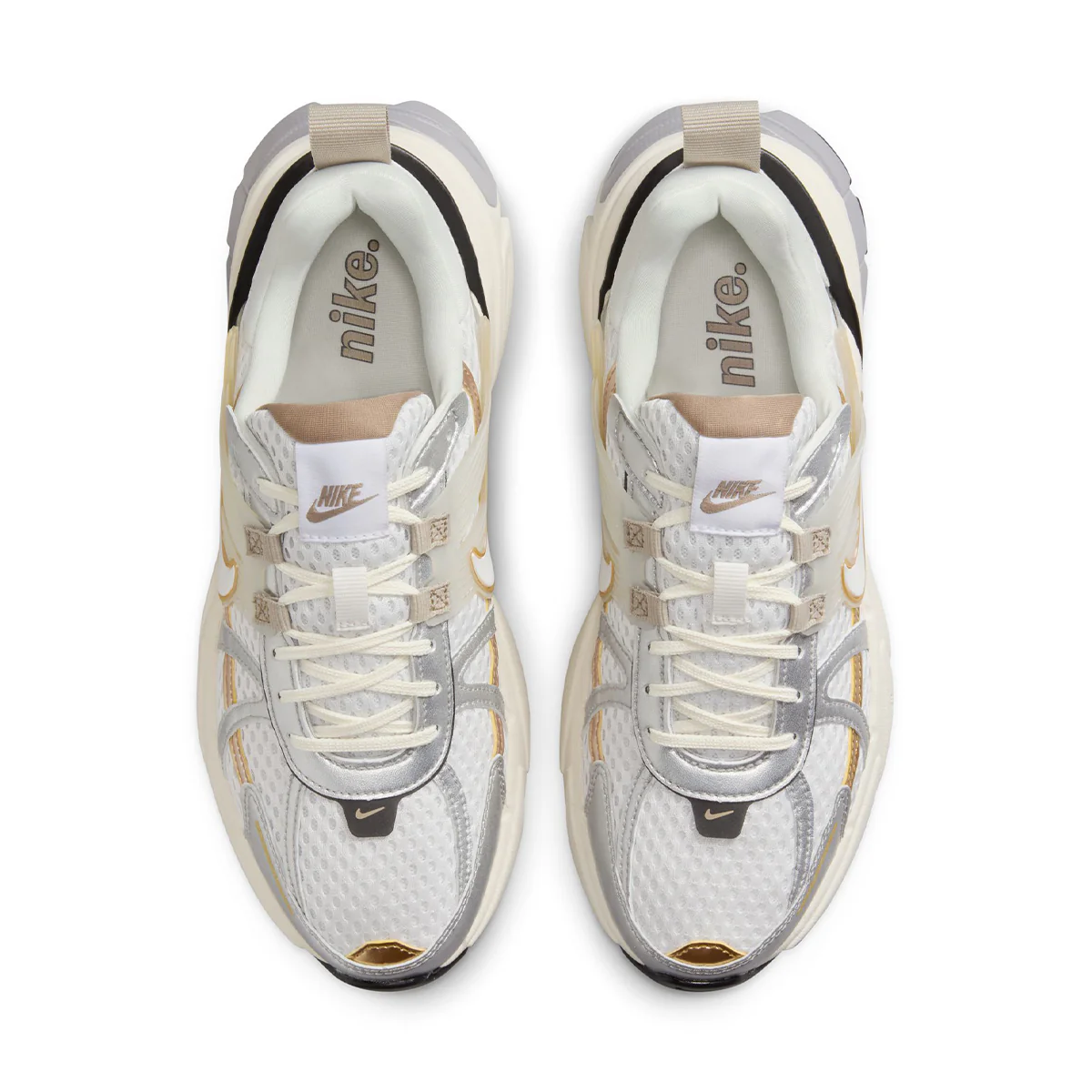 Wmns V2K Run 'Khaki Metallic Silver' - Image 4