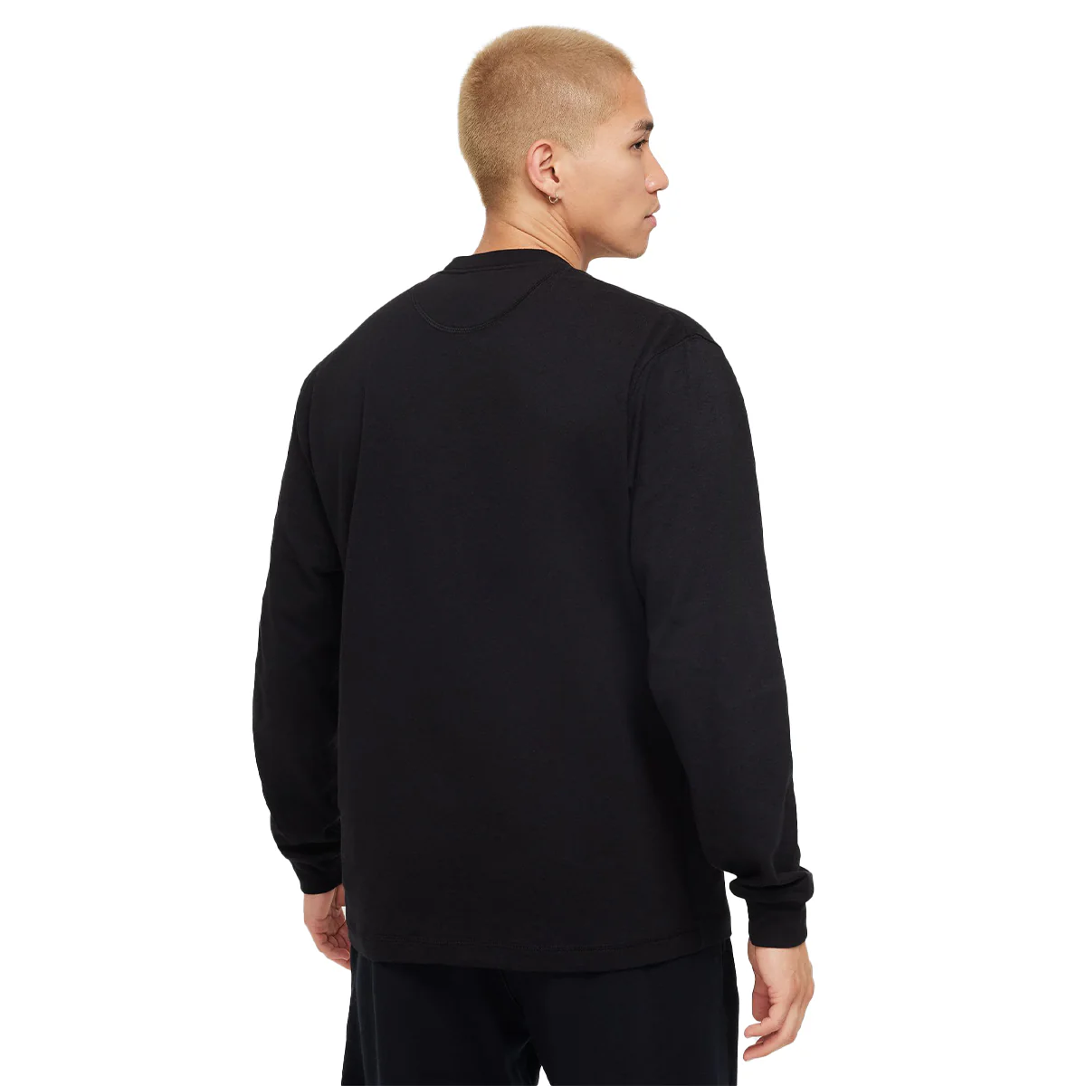 Wool Classic L/S Tee 'Black' - Image 3