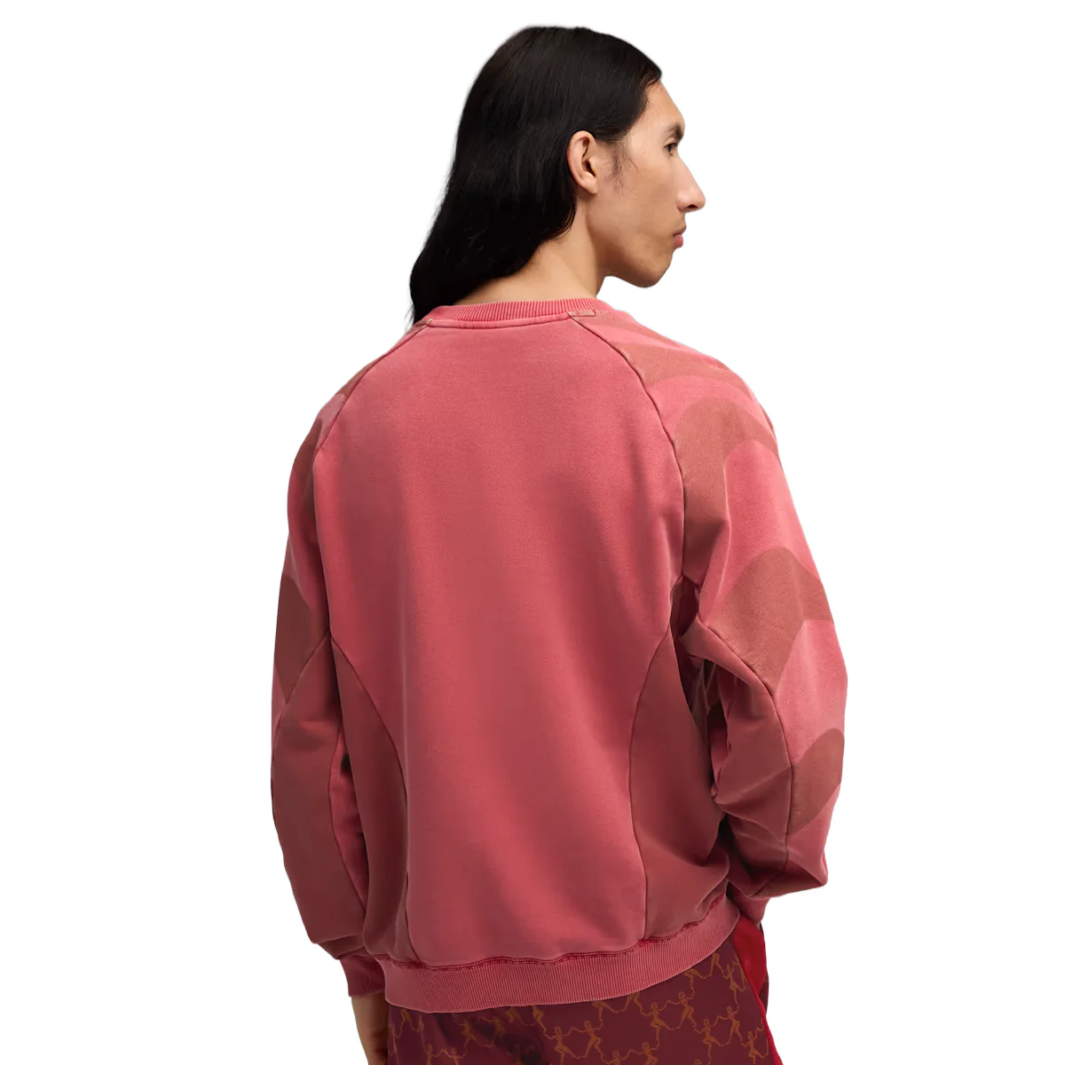 '+ KIDSUPER Sweatshirt 'Dark Crimson' - Image 4