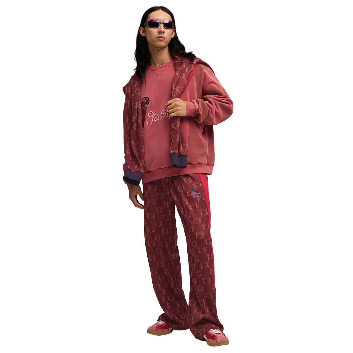 '+ KIDSUPER Sweatshirt 'Dark Crimson' - Image 7