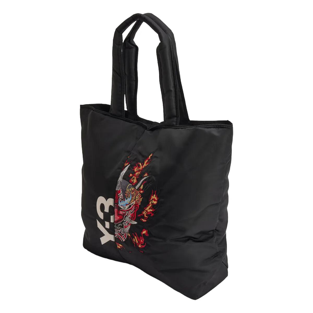 Y-3 GRAPHIC TOTE BAG 'Black' - Image 5