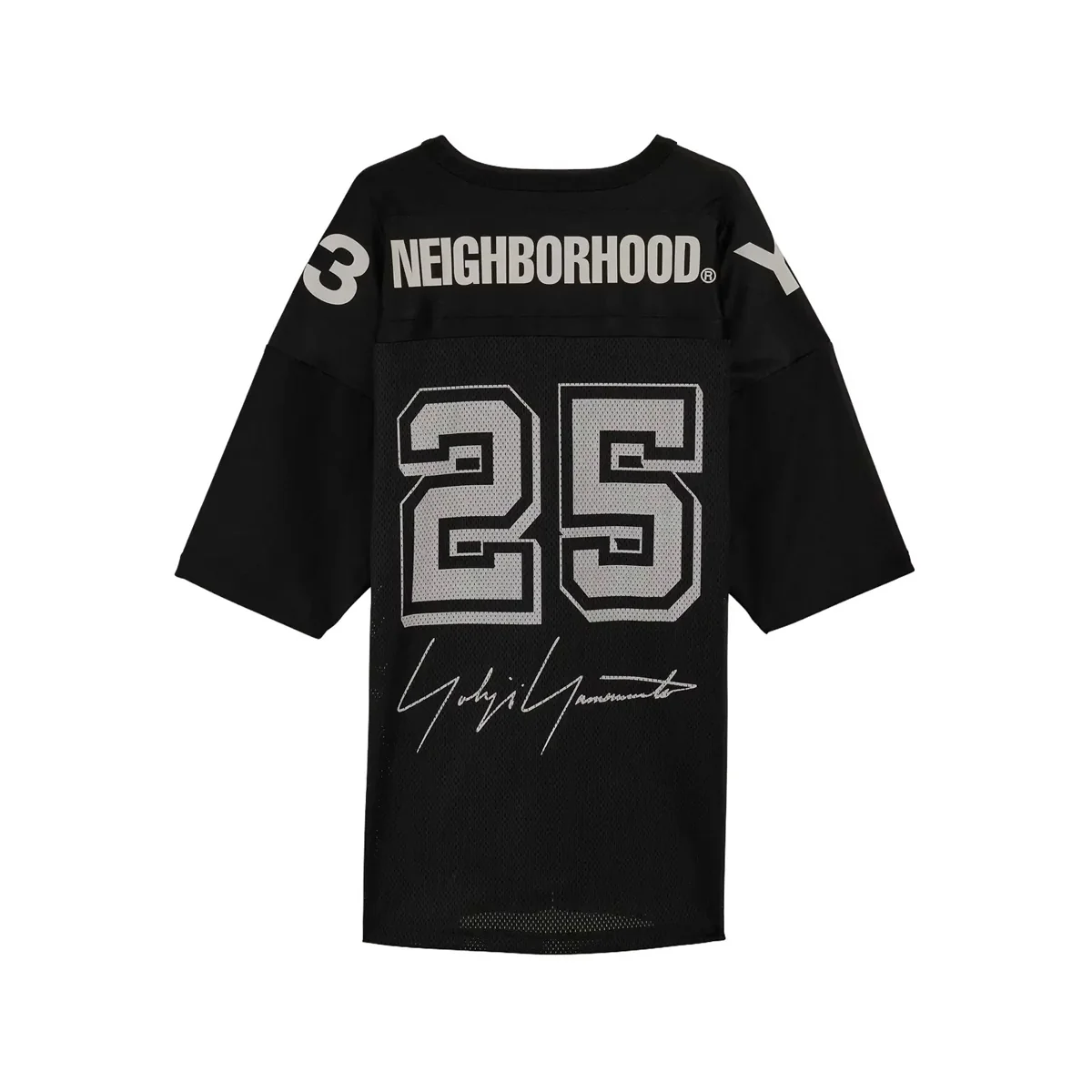 Y-3 NBHD Football Jersey 'Black' - Image 4