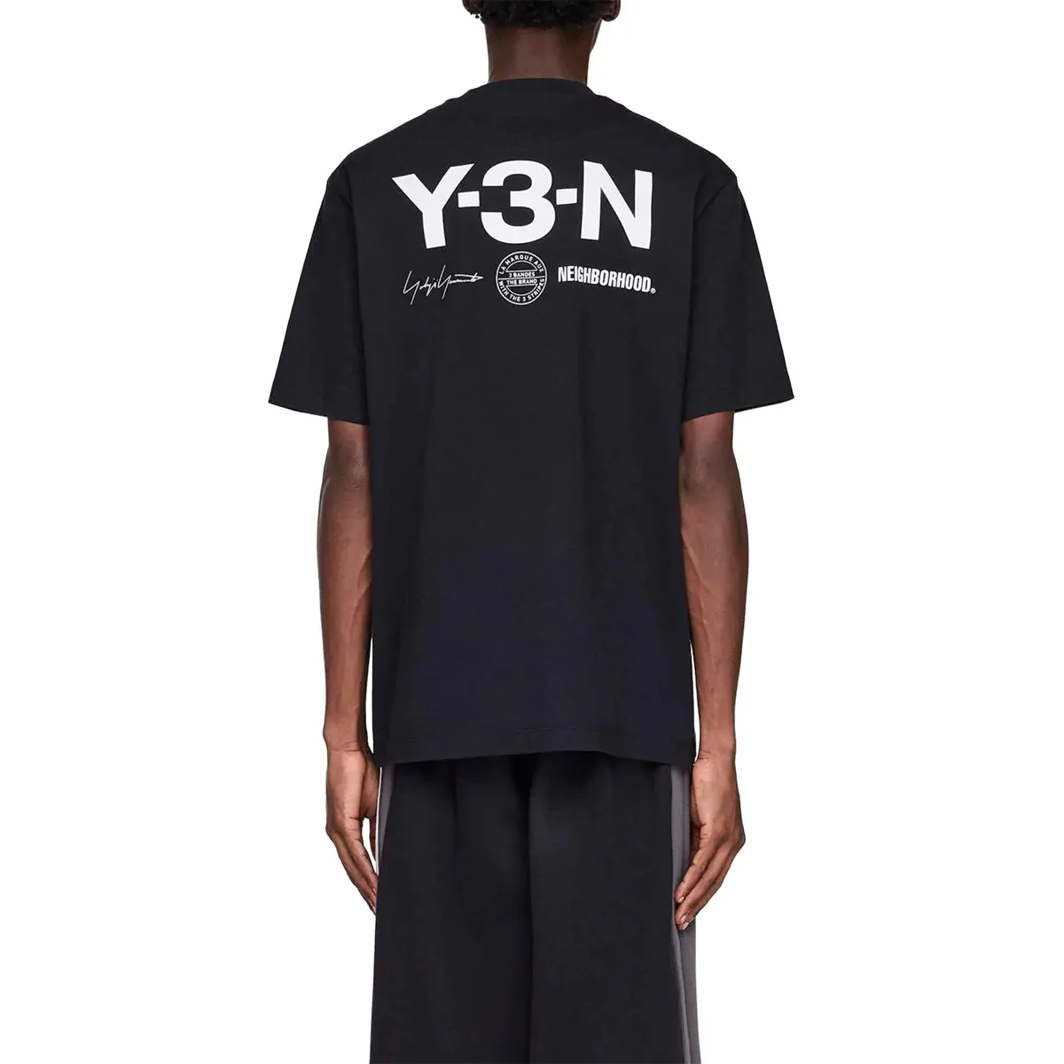 Y-3 NBHD Graphic Tee 'Black' - Image 4