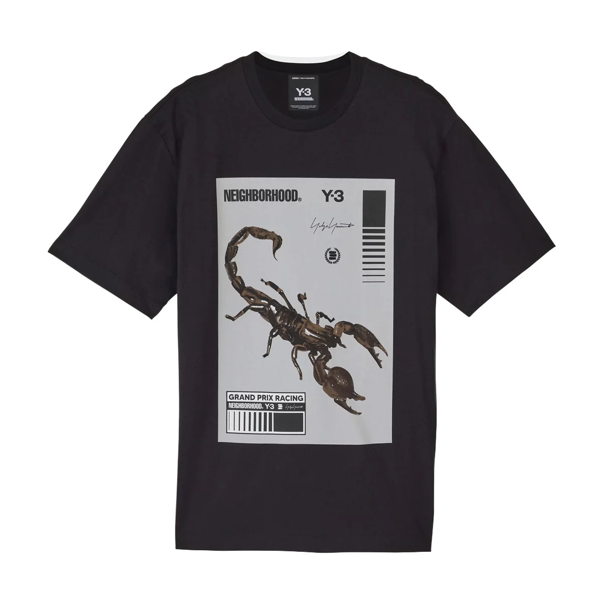Y-3 NBHD TEE 'BLACK' - Image 3