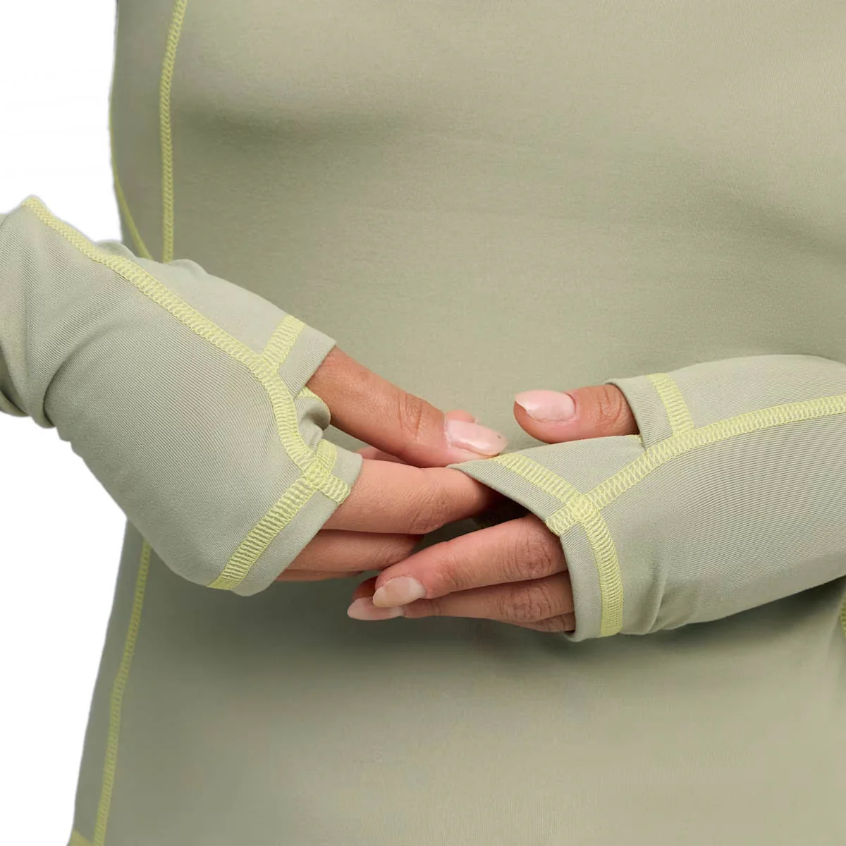 YONA Tight Longsleeve 'Lux Army' - Image 4