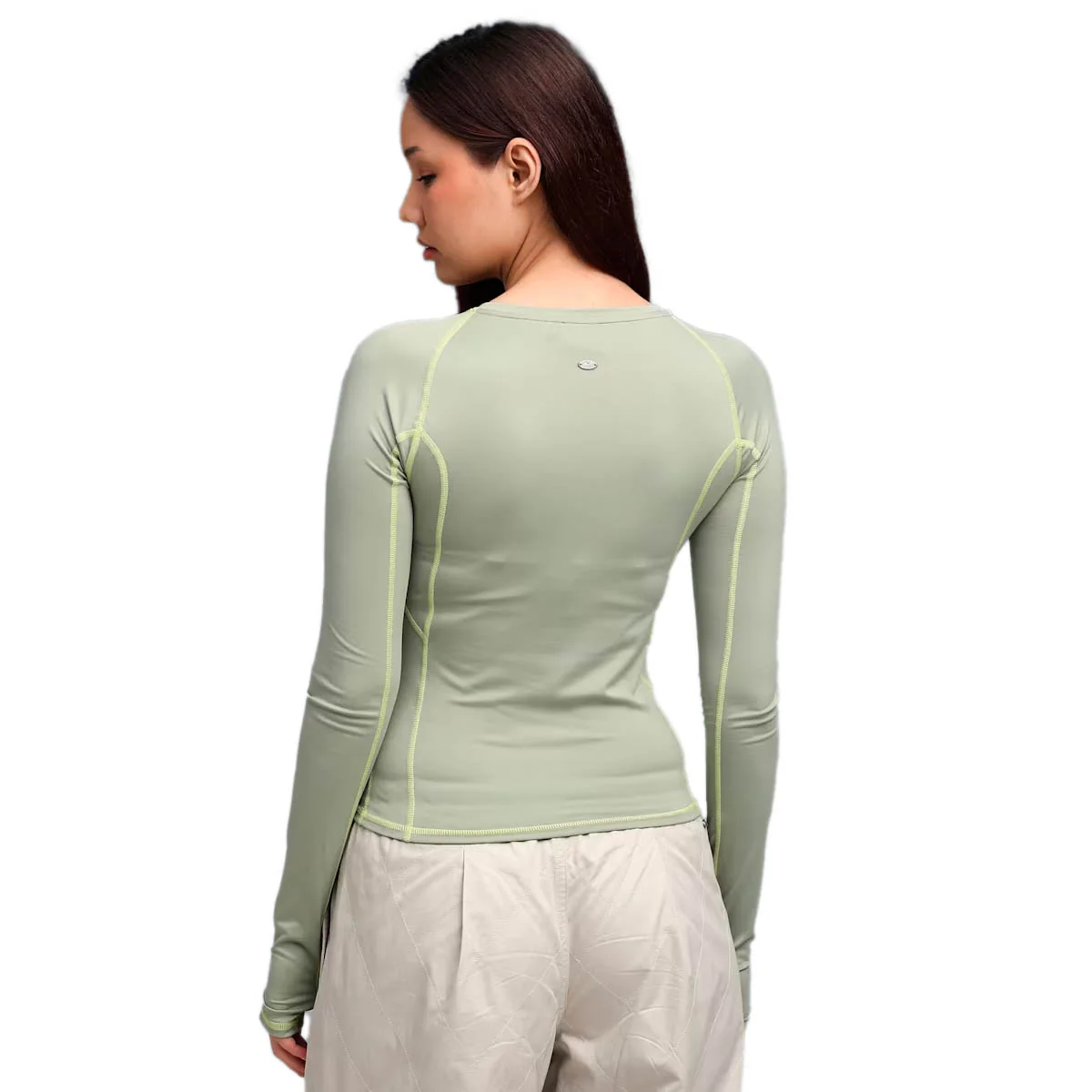 YONA Tight Longsleeve 'Lux Army' - Image 6